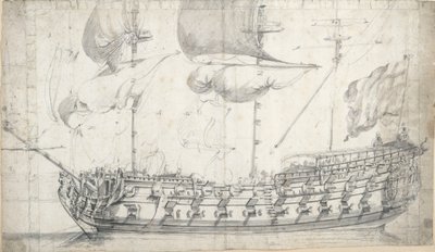  by Willem van de the Elder Velde