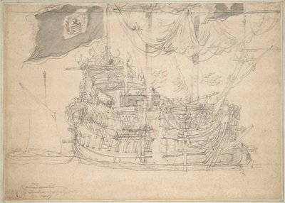  by Willem van de the Elder Velde