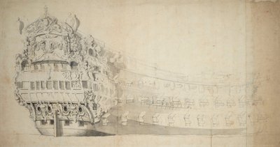  by Willem van de the Elder Velde