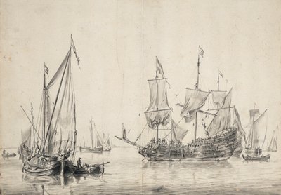  by Willem van de the Elder Velde