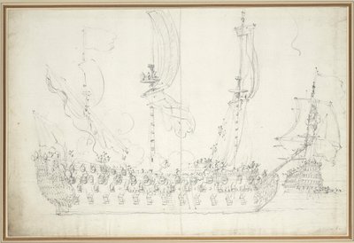  by Willem van de the Elder Velde