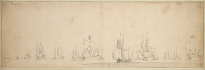  by Willem van de the Elder Velde