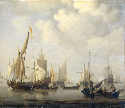 Denizde Bir Sakinlik by Willem van de the Younger Velde