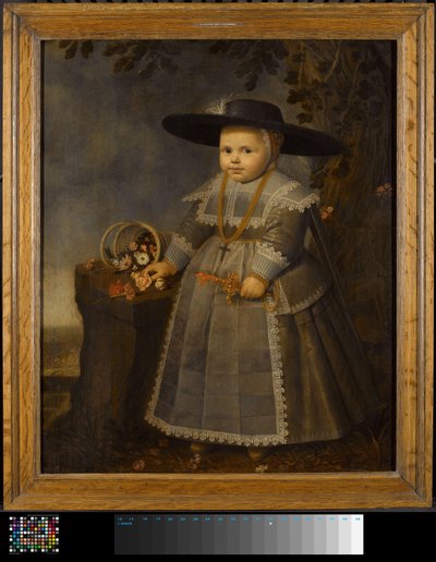 küçük bir çocuk portresi by Willem van der Vliet (ca. 1584 1642)