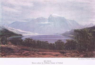 Collins tarafından yayınlanan British Adventure'dan Ben Nevis by Joseph Mallord William Turner
