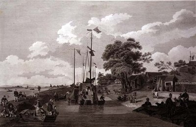 William (1747-1810) ve Elizabeth Ellis, pub tarafından oyulmuş, Büyük Kanal