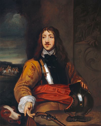 Albay Richard Neville veya Sir Charles Lucas (1615-76) c. 1643 (tuval üzerine yağlı boya) by William (after) Dobson