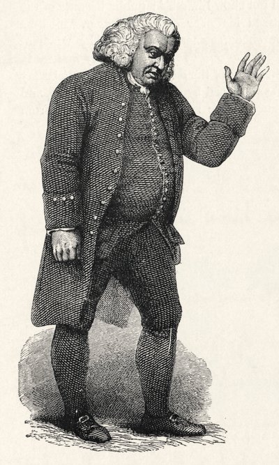 Samuel Johnson - İngilizce by William (after) Finden