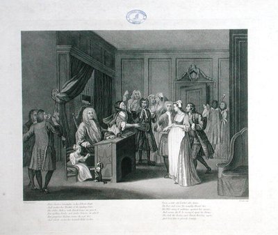 Adalet zaferleri, Thomas Cook (1744-1818) tarafından oyulmuş (gravür) by William (after) Hogarth