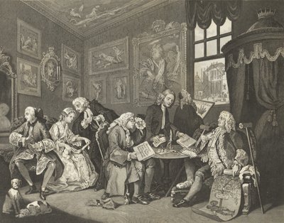 Evlilik a la Mode by William (after) Hogarth