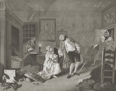 Evlilik a la Mode by William (after) Hogarth