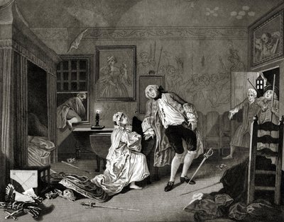 Evlilik a la Mode by William (after) Hogarth