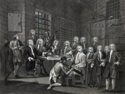 Avam Kamarası Üyeleri by William (after) Hogarth