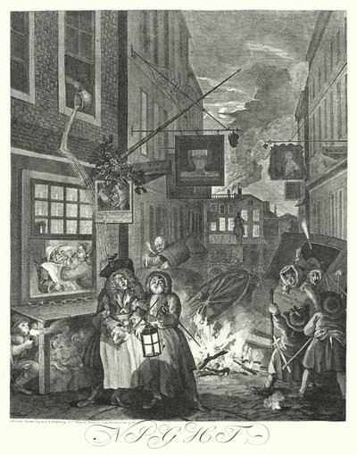 Gece (gravür) by William (after) Hogarth