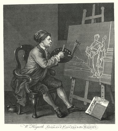 İngiliz sanatçı William Hogarth