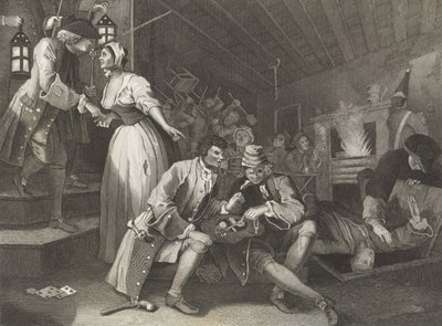Hırsızlar Den - by William (after) Hogarth