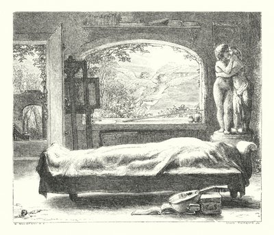 Terkedilmiş Ev (gravür) by William (after) Mulready