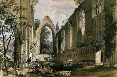 Bolton Manastırı, George Hawkins (1819-52) tarafından oyulmuş 
