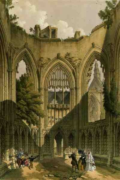 Howden Manastırı, Bölüm Evi, George Hawkins (1819-52) tarafından oyulmuş 