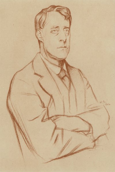 Laurence Binyon (fotoğraflar) by William (after) Rothenstein