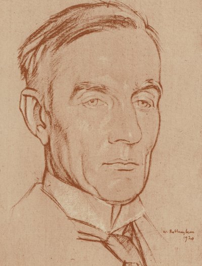 Rt Hon H A L Fisher (lito) by William (after) Rothenstein