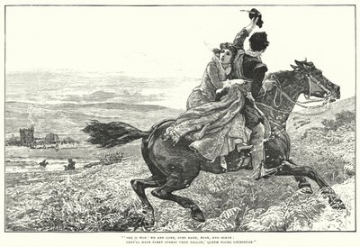 Lochinvar (gravür) by William (after) Small