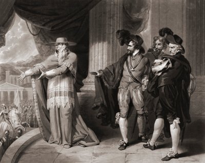 Francisco Jimenez de Cisneros soylulara cevap veriyor. (Yazdır) by William (after) Ward