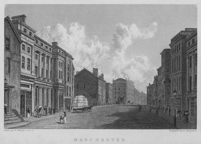 Manchester (gravür) by William (after) Westall