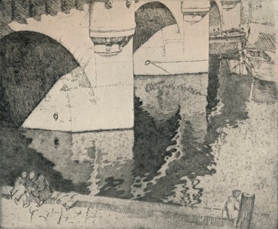 Pont Neuf, 1915 by William A Levy