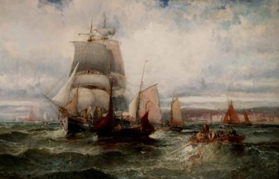 Güney Sahili Açıklarında by William A. Thornley or Thornbery