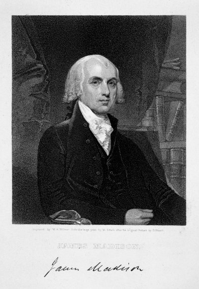 James Madison, Amerika Birleşik Devletleri