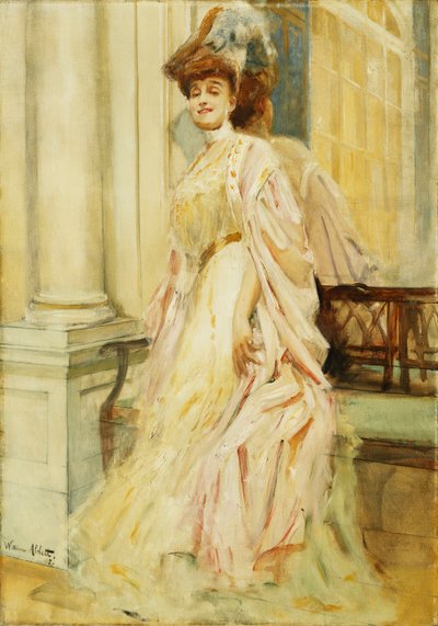 Zarif Bir Bayan by William Ablett