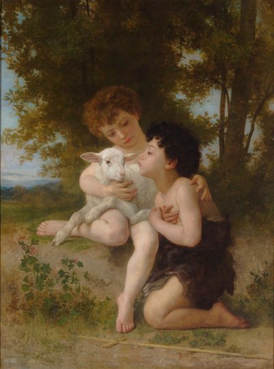 Kuzulu Çocuklar by William Adolphe Bouguereau