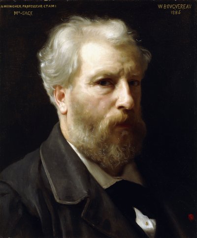 Otoportre, 1886 by William Adolphe Bouguereau