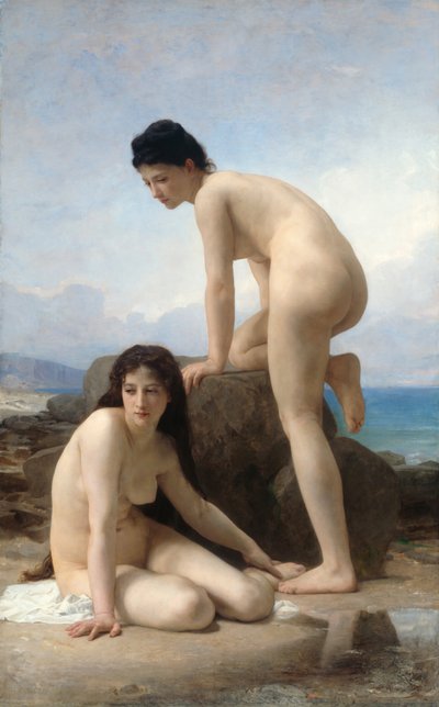 Yıkananlar, 1884. by William Adolphe Bouguereau