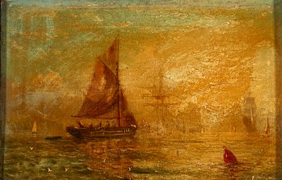 Kürek çekme (gemide yağ) by William Adolphus Knell