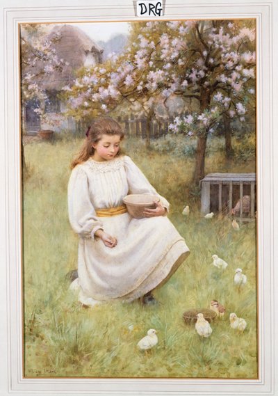 Besleme Süresi (kağıt üzerinde beyaz ile yükseltilmiş w/c) by William Affleck