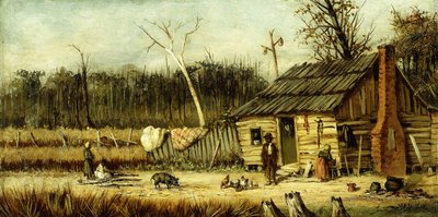 kabin sahnesi, by William Aiken Walker