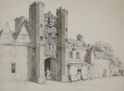 Piskoposlar Sarayı, Wells Katedrali by William Alexander