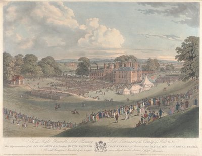 Kentli Gönüllülere Verilen Akşam Yemeği (Mote, Maidstone'da) by William Alexander