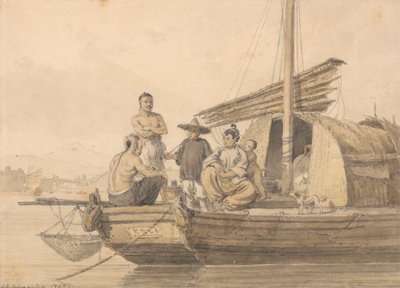 Bir çöplükte balıkçılar by William Alexander