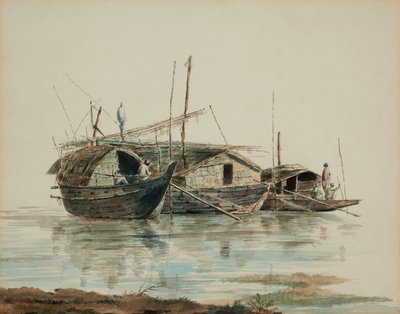 oryantal yüzen evler by William Alexander