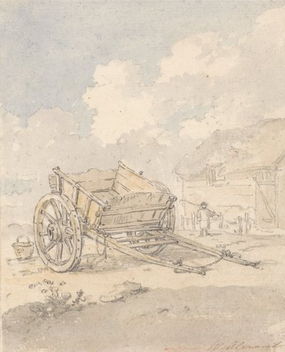 Çiftlik Arabası Çalışması by William Alexander