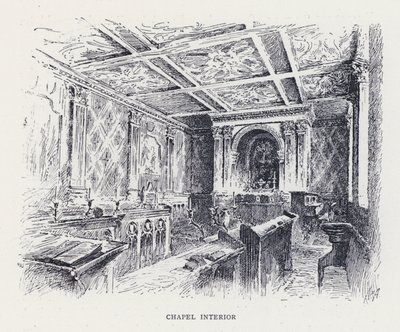 Şapel İçi (gravür) by William Alexander Ansted