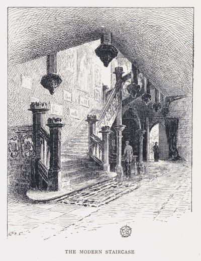 Modern Merdiven (gravür) by William Alexander Ansted