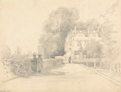 Merton Koleji, Oxford by William Alfred Delamotte