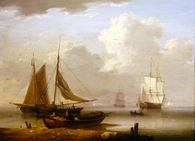 Marine, c.1800 (gemide yağ) by William Anderson