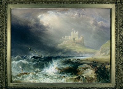 Bamburgh Kalesi, Northumberland by William Andrews Nesfield