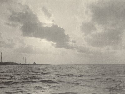 Su Üzerinde Gün Batımı, 1890
