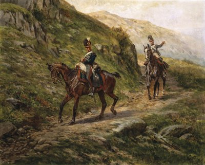 Düşmana Bir Bakış, c.1910 by William Barnes Wollen